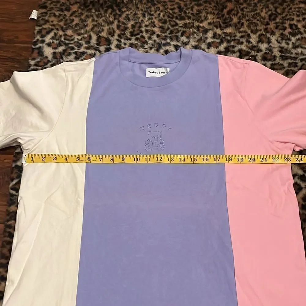 Teddy Fresh Multi Color Block Shirt - Picture 9 of 10